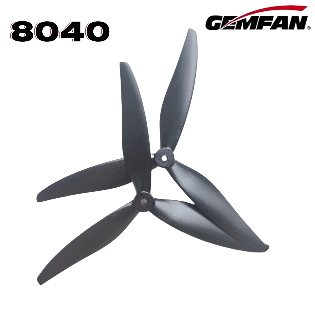 Rc Motor Drone - Gemfan 8040 8X4X3 hélice de 3
