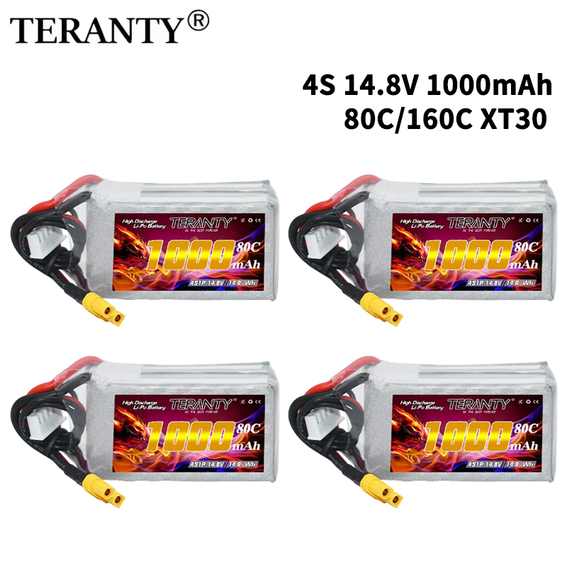 Analog Fpv Transmitter - Batería Lipo TERANTY 4S 1000mAh 14.8V