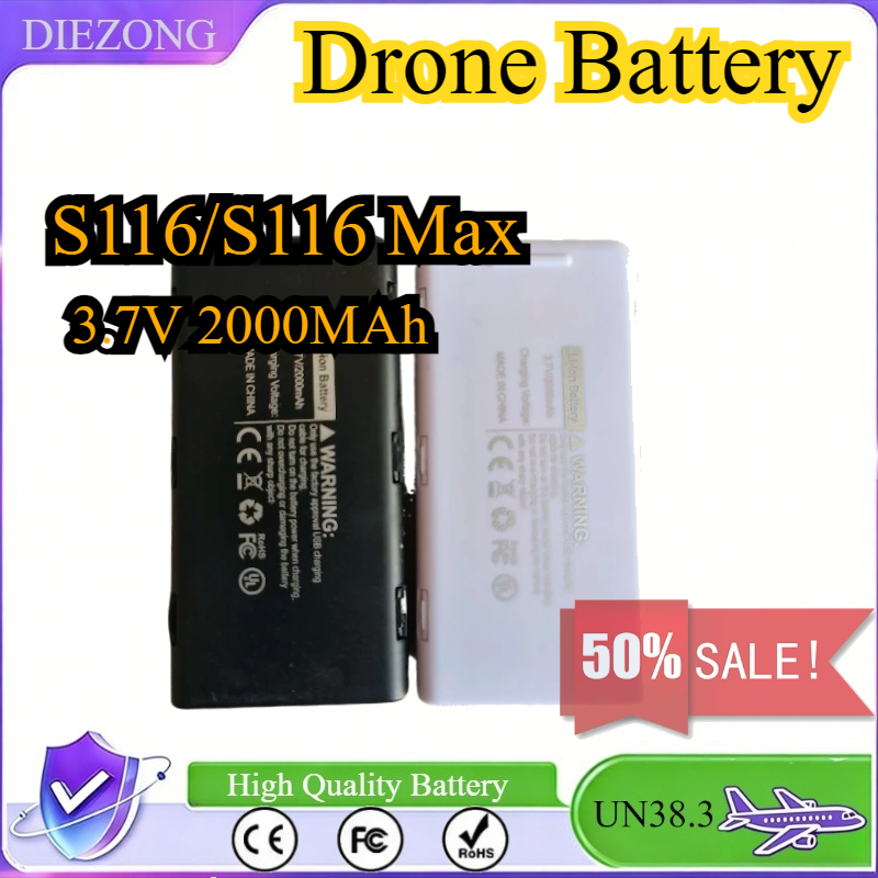 Drone Rc S116 - Batería de 3.7V 2000mAh para Dron