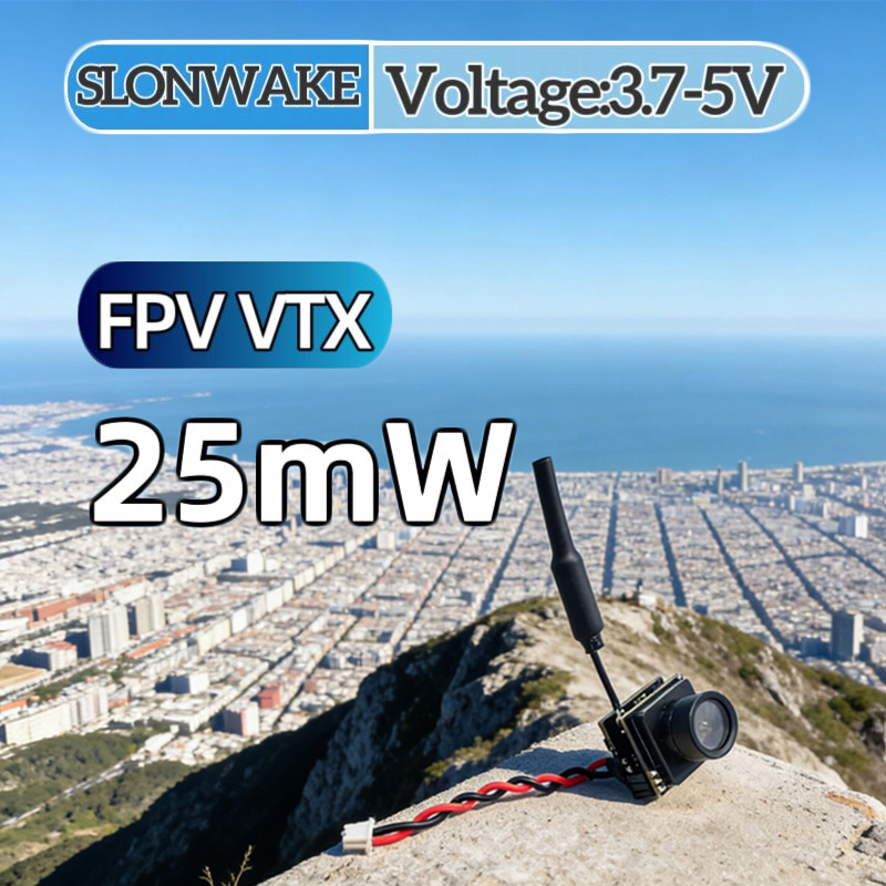 - Remote Control (Rc) Drone - Transmisor y Cámara Integrados SLONWAKE FPV