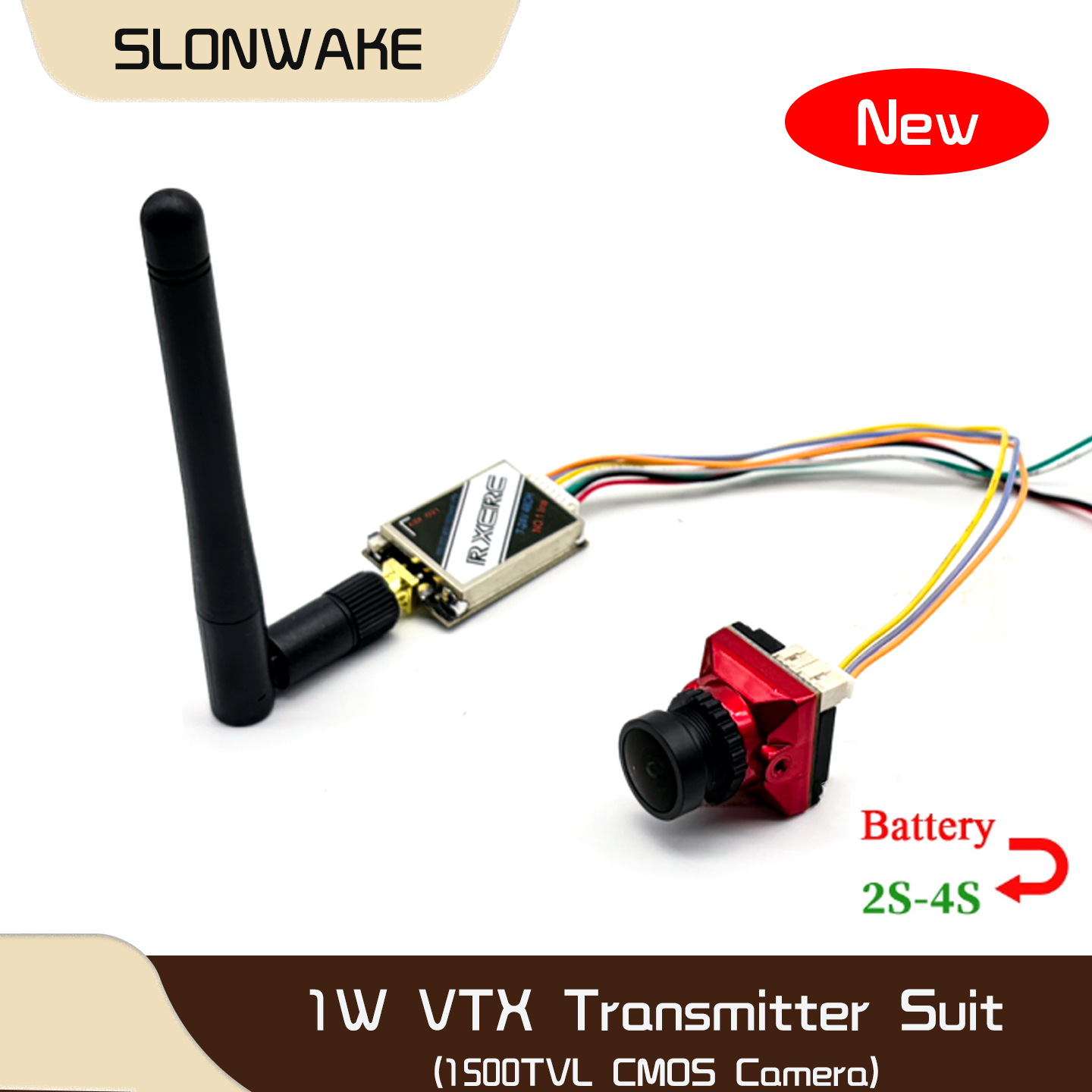 - Remote Control (Rc) Drone - Transmisor de Video Ajustable SLONWAKE 5.8G