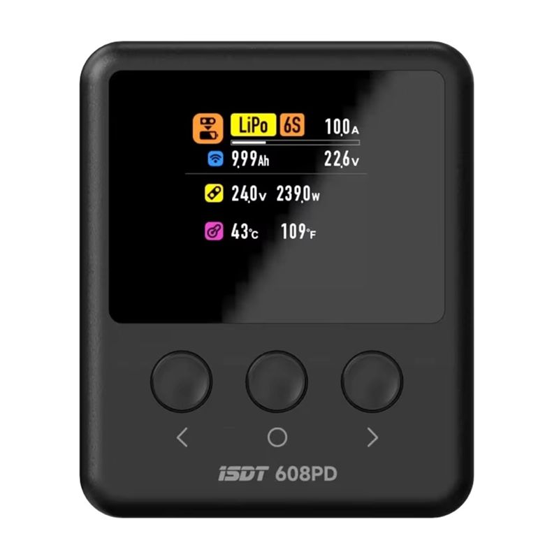 Drone Smart Rc - Cargador Digital Inteligente ISDT 608PD DC