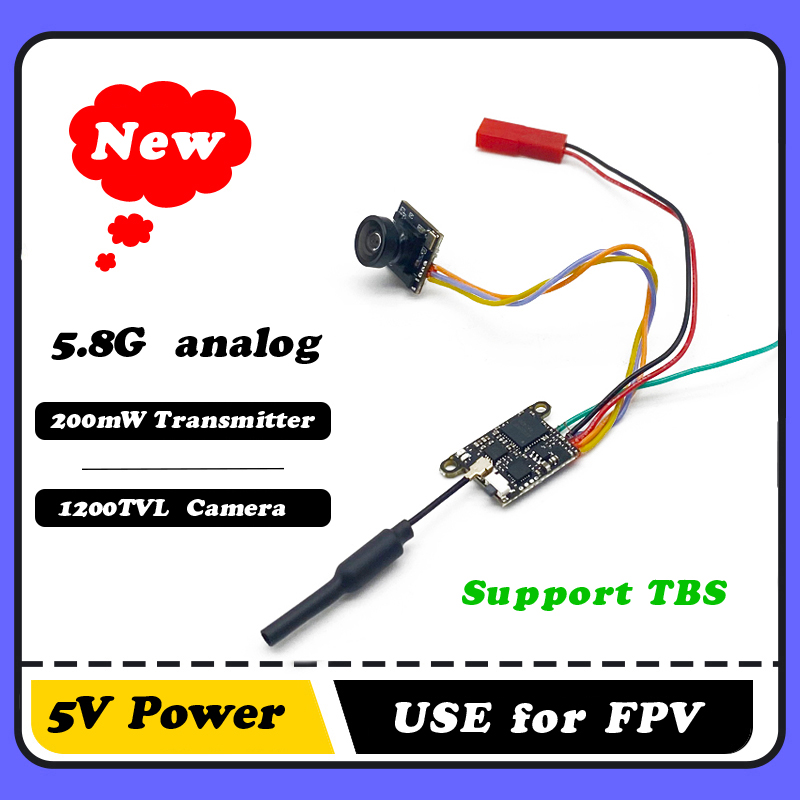 - Remote Control (Rc) Drone - SLONWAKE 5,8G 1200TVL cámara FPV VTX