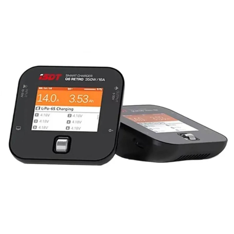 Drone Smart Rc - Cargador/Descargador DC ISDT Q6 Retro 350W