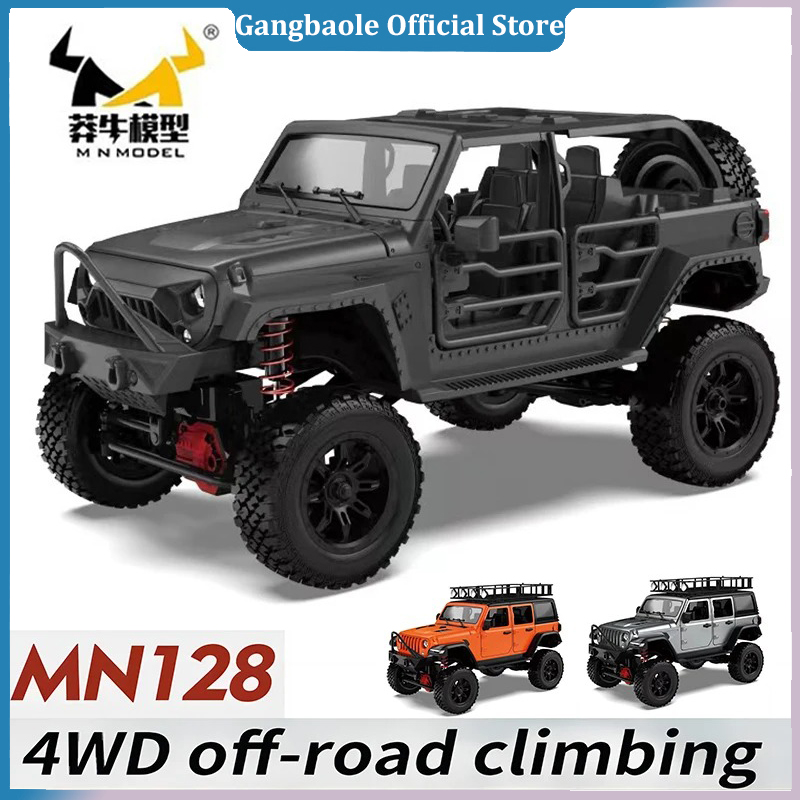 Drone Lidi Rc - Coche RC Crawler 4x4 MN128 2.4G,