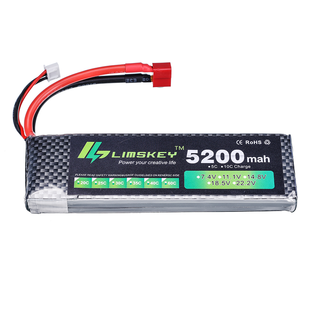 Limskey Power batería 7,4 V 52 - Drone Rc Boat reseña y precio
