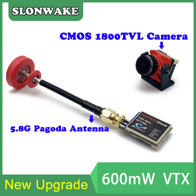 5,8G 48CH 600mW VTX-CAM ajusta - - Remote Control (Rc) Drone reseña y precio