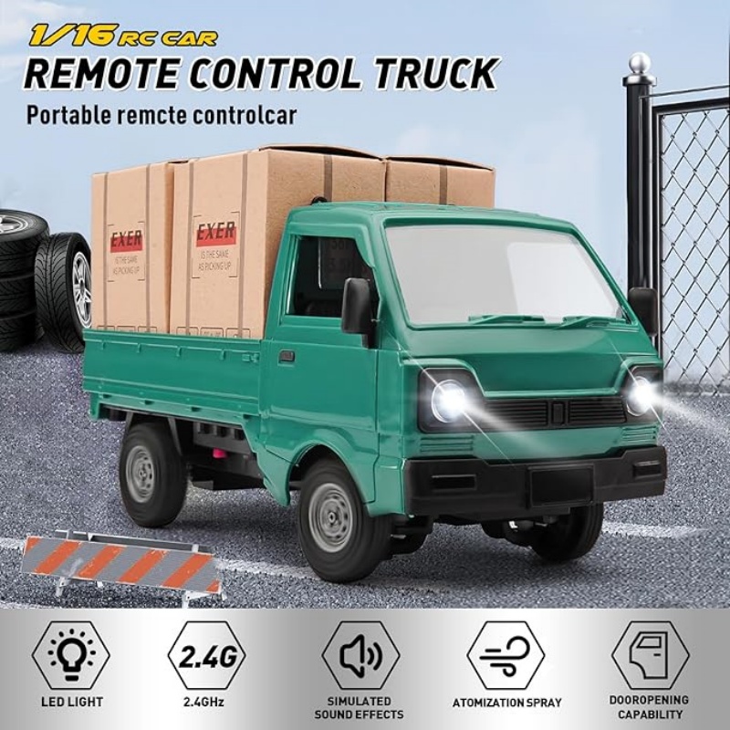 Camioneta RC KF21 1:16 2.4GHZ, - Drone Lidi Rc reseña y precio