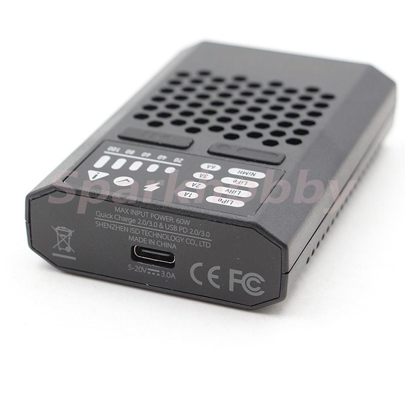 ISDT PD60 60W 6A cargador inte - Drone Smart Rc reseña y precio