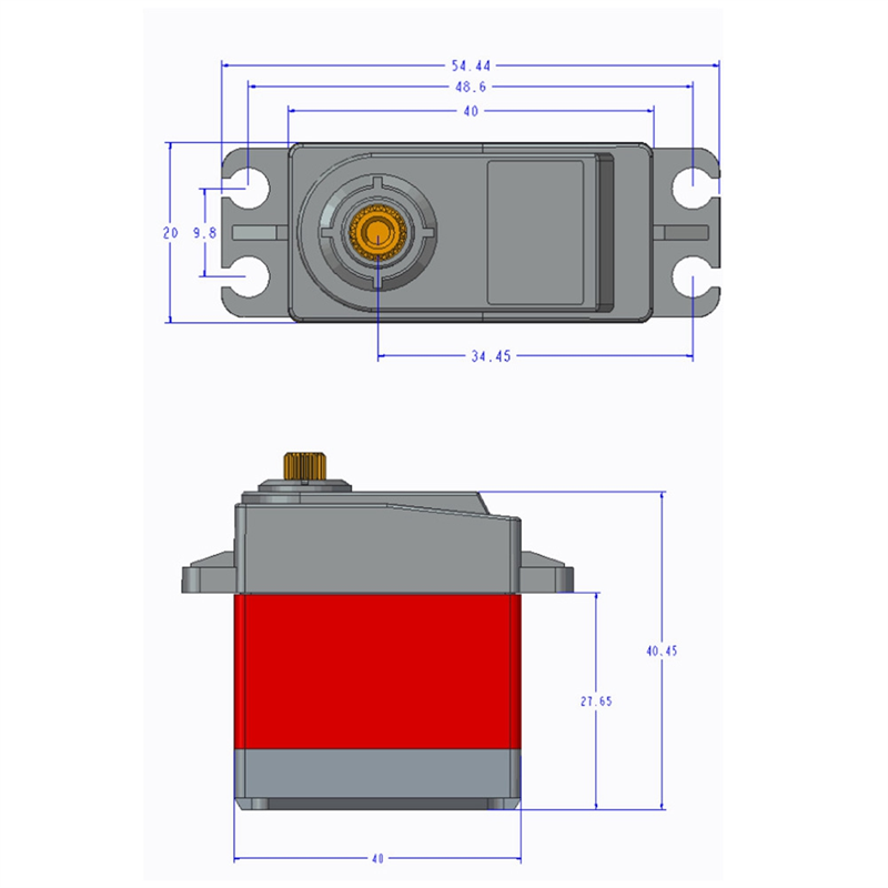 Servo Digital de 20KG de alto  - Drone Switch Rc reseña y precio