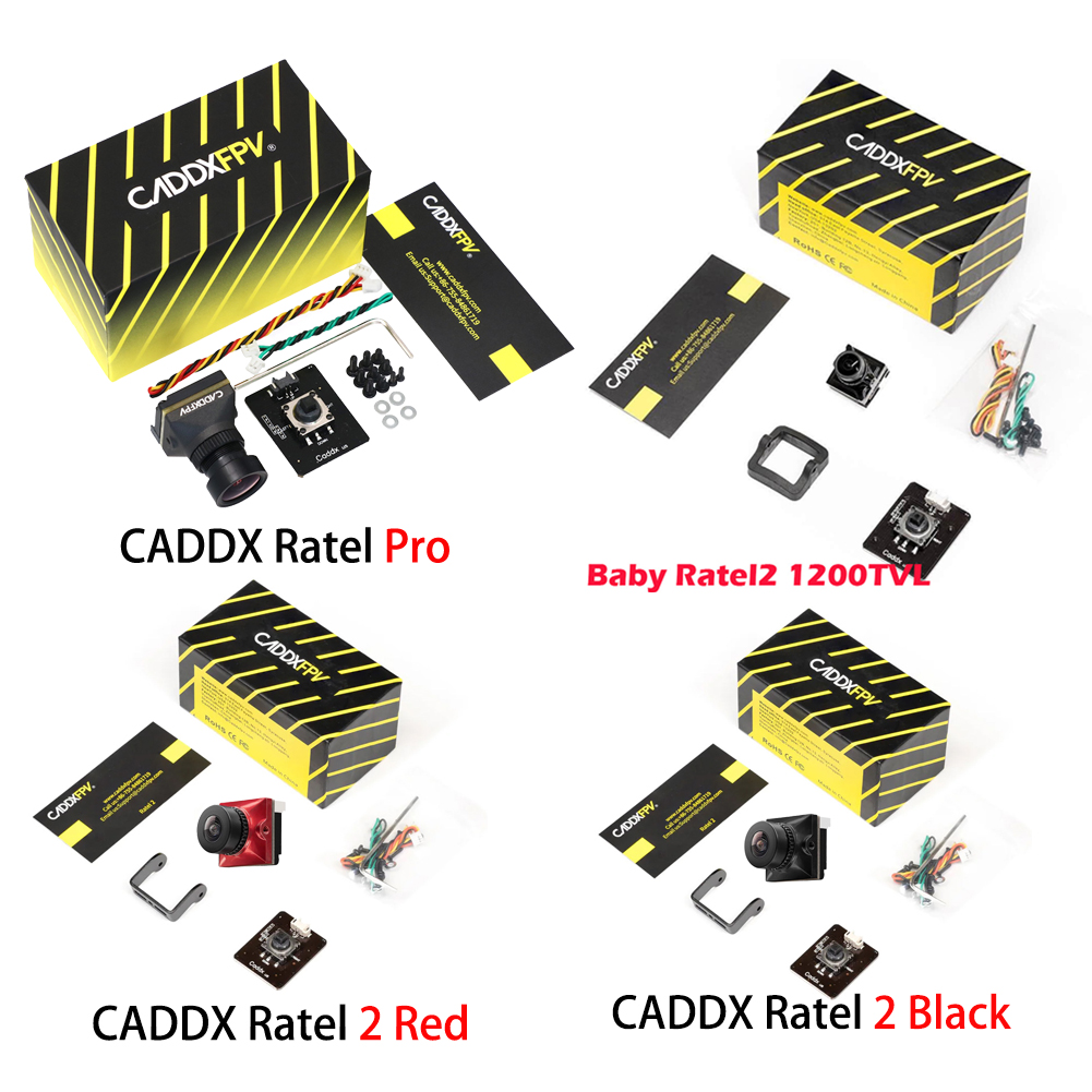 CADDXFPV Ratel Pro Cámara anal - Drone Dji Rc 3 reseña y precio