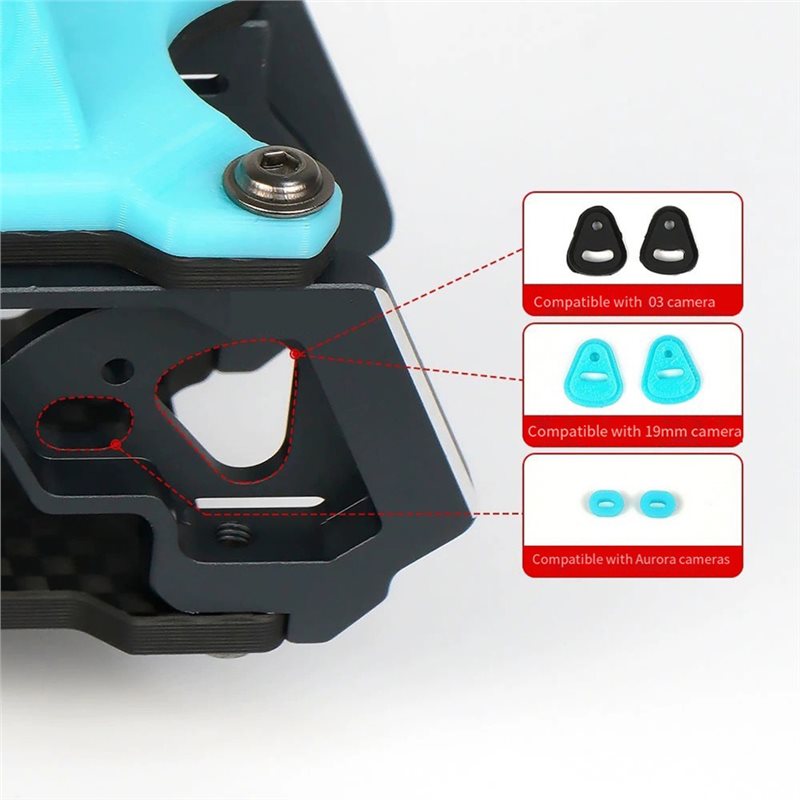Kit de Marco X de Fibra de Car - Drone Rc Kit reseña y precio