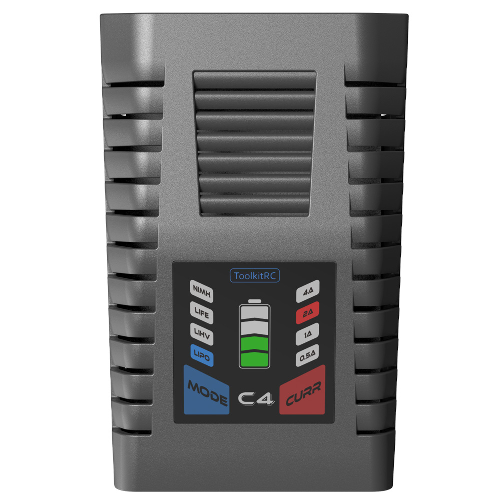 Cargador ToolkitRC C4 de 50W 5 - Drone Rc Link reseña y precio