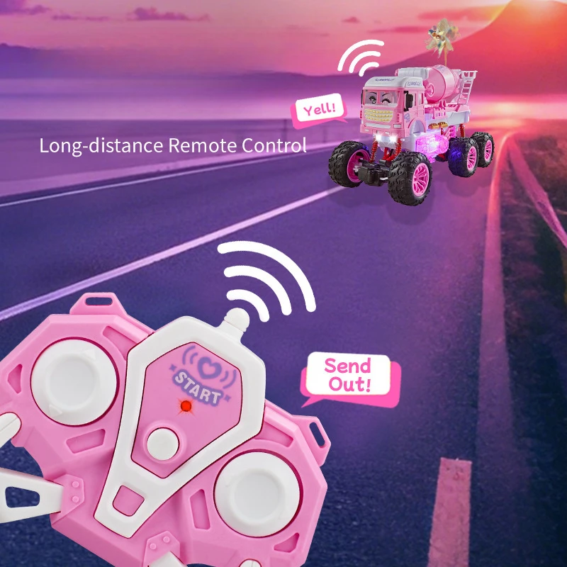 Auto de Control Remoto Rosa 2. - Drone Lidi Rc reseña y precio