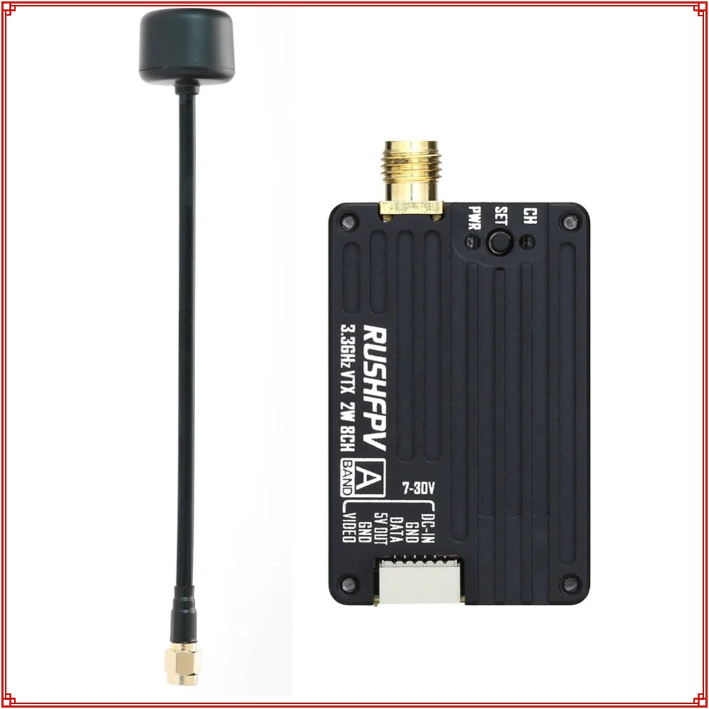 Nuevo Transmisor RUSHFPV 3.3G  - - Remote Control (Rc) Drone reseña y precio