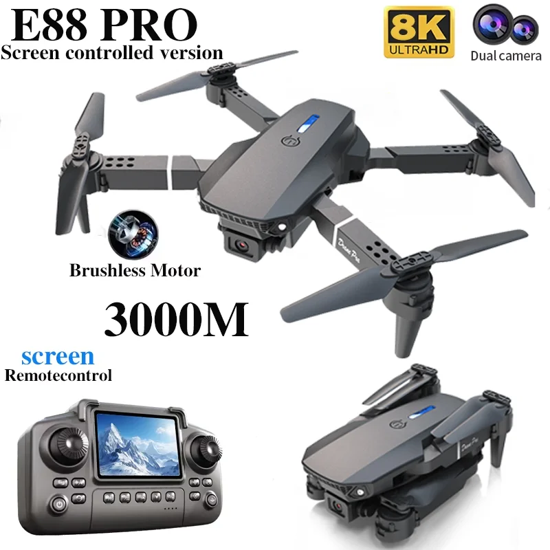 Dron profesional E88 PRO con p - Drone Z reseña y precio