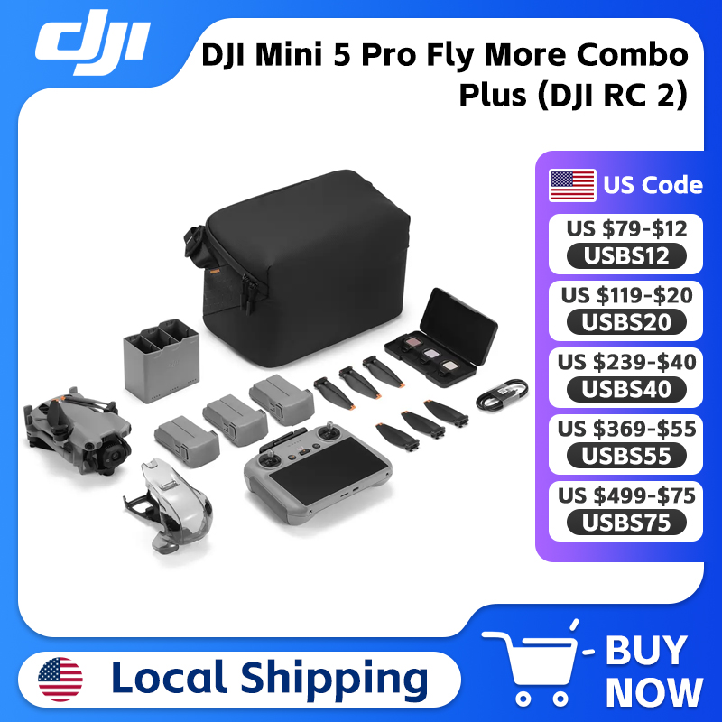 DJI Mini 5 Pro Fly More Combo  - Drone Dji Rc Mini 3 Pro reseña y precio