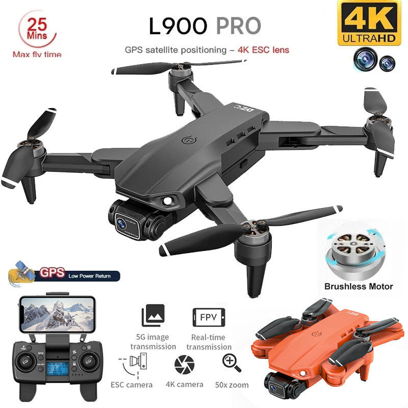 L900 Pro GPS Drone 4K profesio - Drone Z reseña y precio