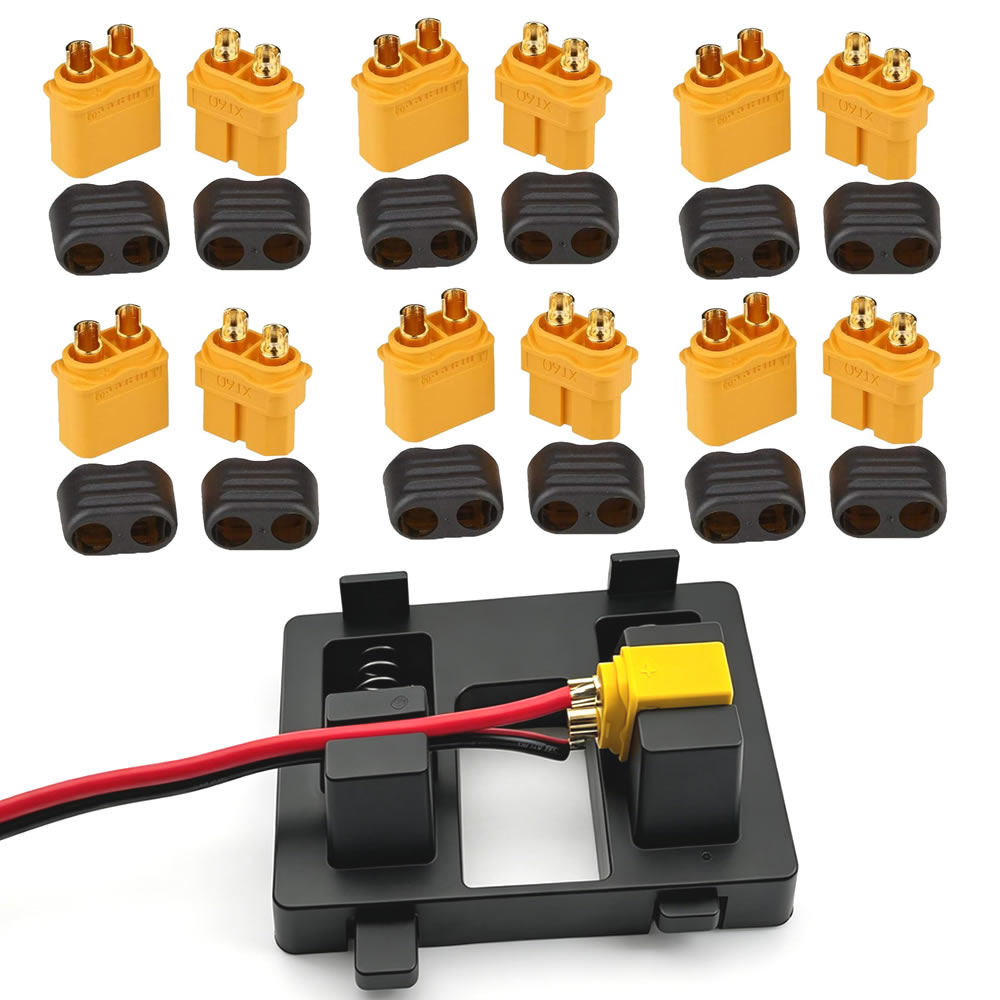 Conector XT60 con Carcasa, Mac - Drone Rc Link reseña y precio
