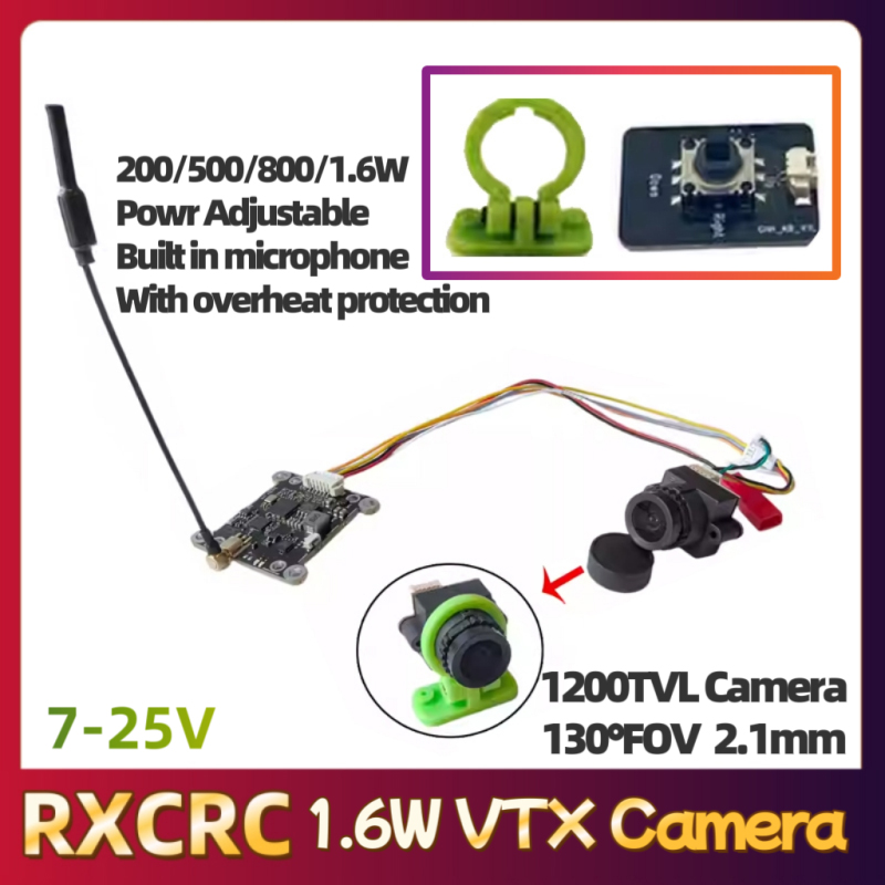 Módulo RXCRC 5.8G 48CH 1.6W VT - - Remote Control (Rc) Drone reseña y precio