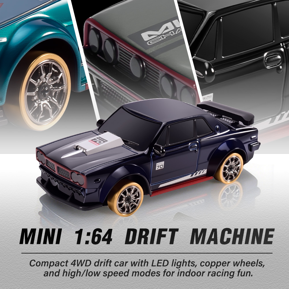 9IMOD Coche RC de Derrape 1/64 - Drone Lidi Rc reseña y precio