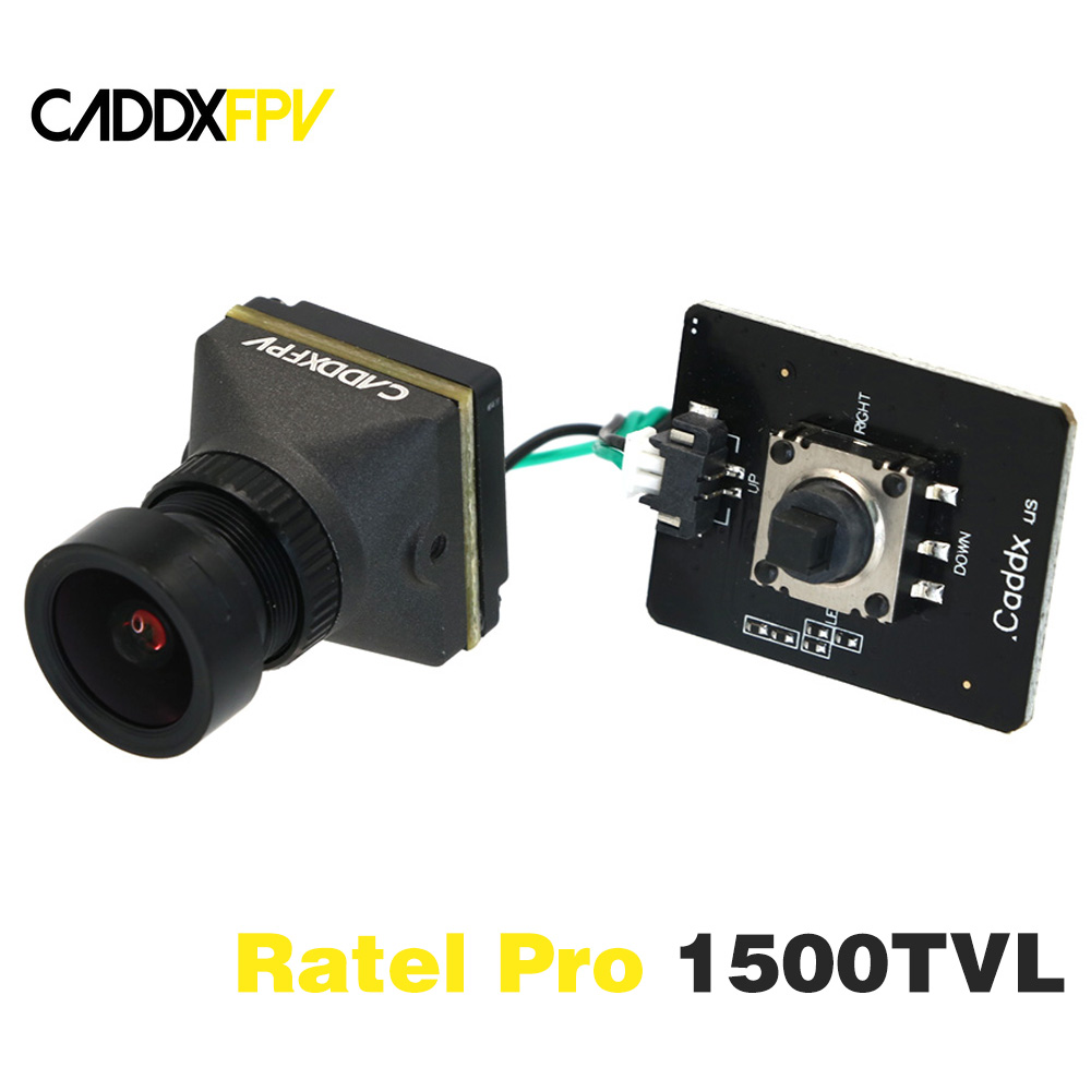 Cámara CADDX Ratel Pro 1500TVL - Caddx Fpv Camera reseña y precio