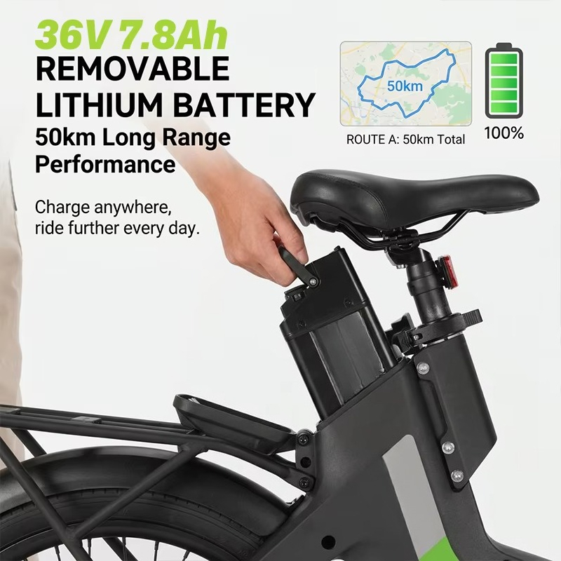 Bicicleta Eléctrica Plegable E - Brushless Motor reseña y precio