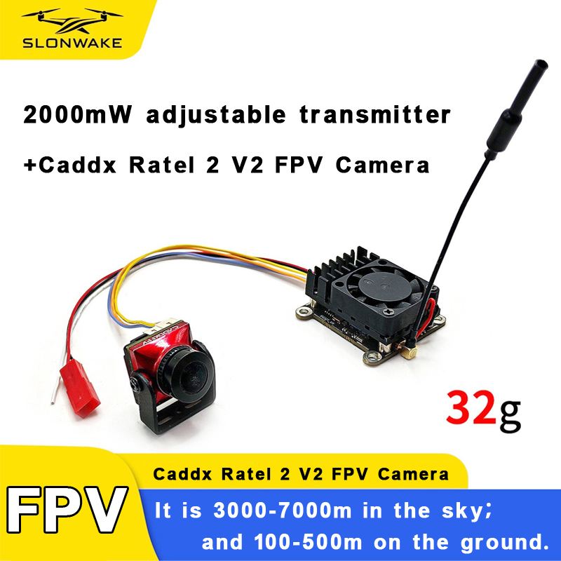 Transmisor Inalámbrico FPV de  - Caddx Fpv Camera reseña y precio