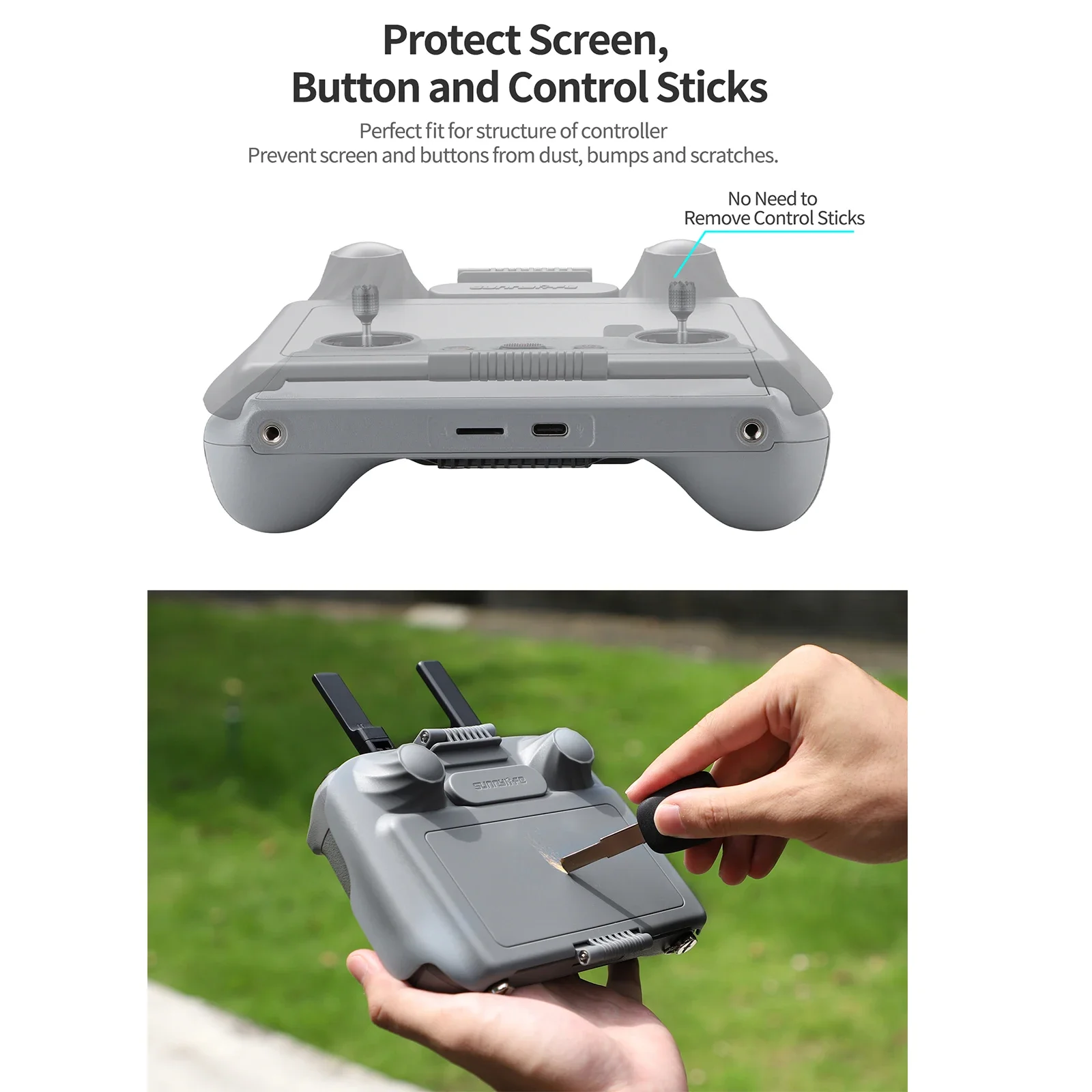 Cubierta protectora de pantall - Drone Dji Rc Mavic 3 Pro reseña y precio
