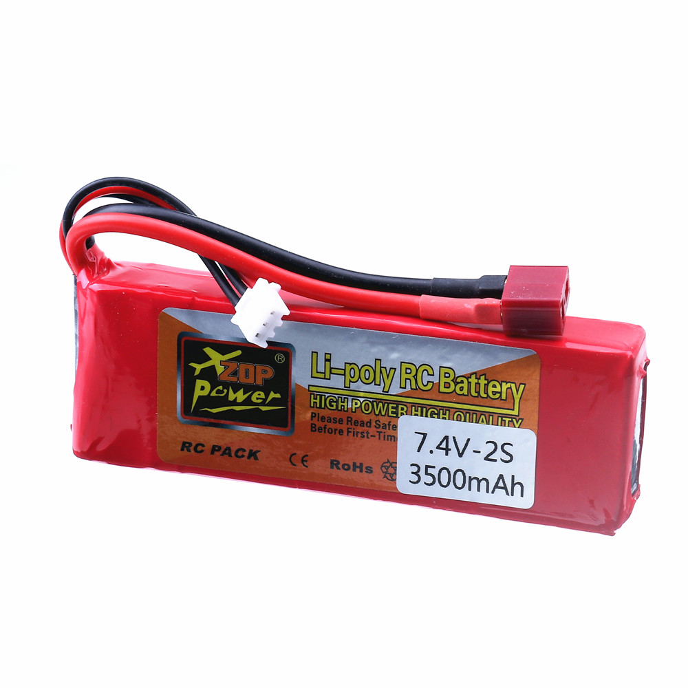 Batería Lipo 2S 7.4V 3500mah R - Drone Rc Boat reseña y precio