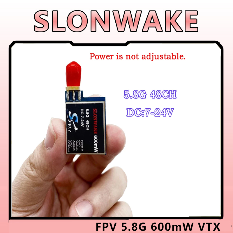 SLONWAKE 5,8G TS5823 PRO Mini  - Analog Fpv Transmitter reseña y precio