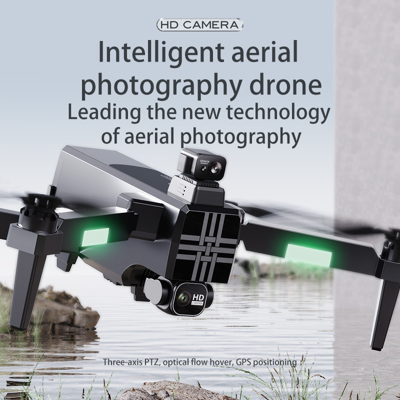 Dron A380 4K HD de tres ejes,  - Drone Z reseña y precio