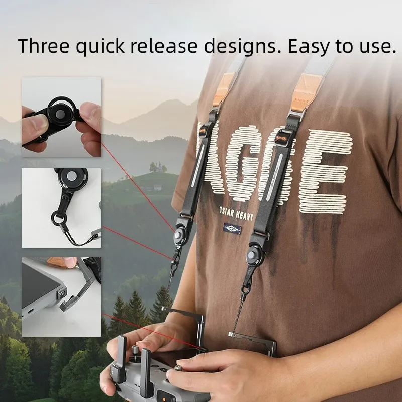 Correa de Cuello Autoequilibra - Drone Dji Rc 3 reseña y precio