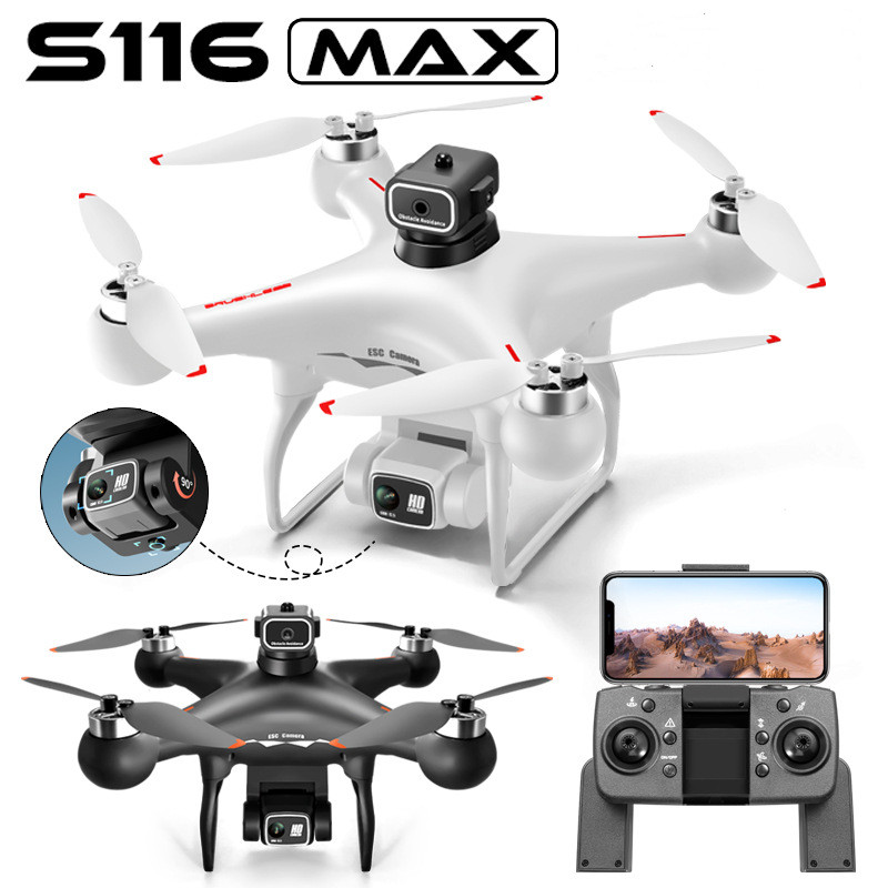 Batería y Hélices para Dron RC - Drone Rc S116 reseña y precio