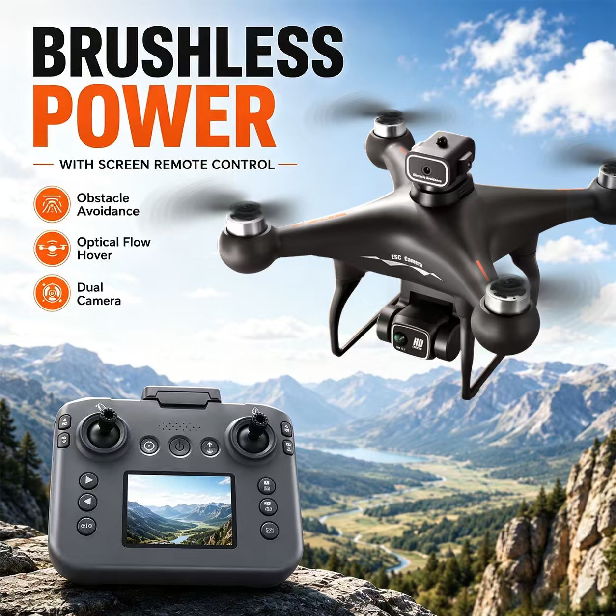 Dron RC ZNLYRION S116 con Moto - Drone Rc S116 reseña y precio