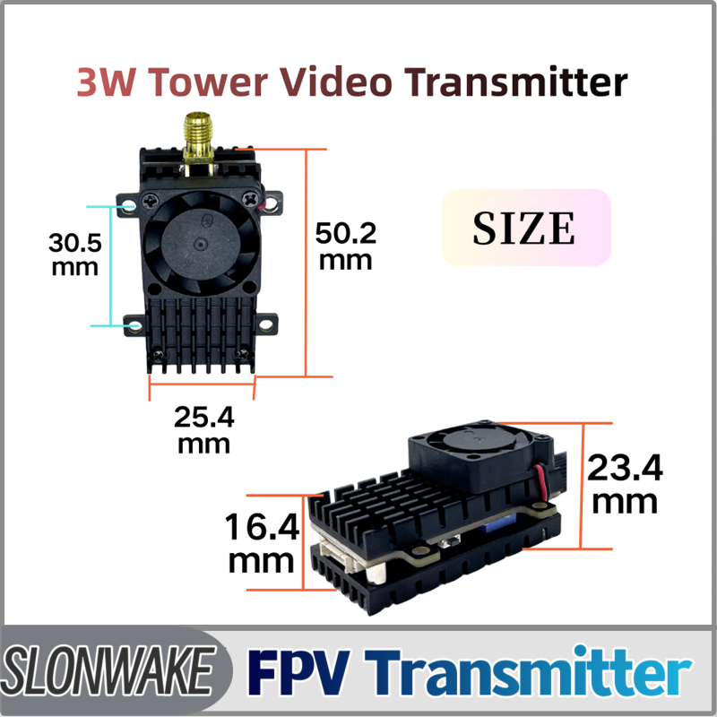 SLONWAKE 5,8G 3000mW simulació - - Remote Control (Rc) Drone reseña y precio