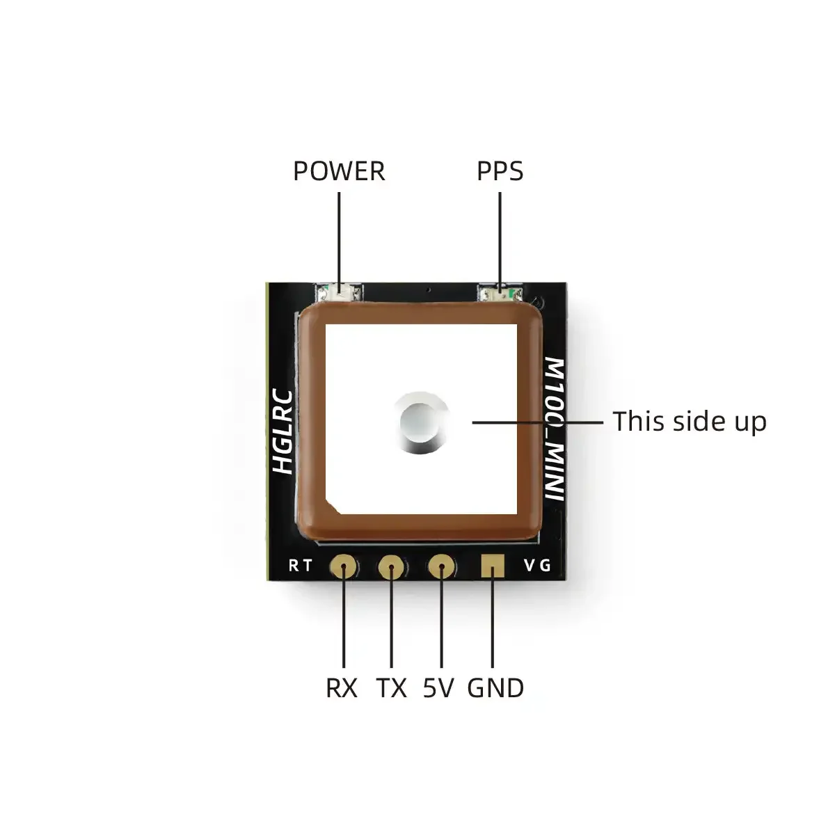 Módulo GPS Mini HGLRC M100, Ch - Drone Rc Kit reseña y precio