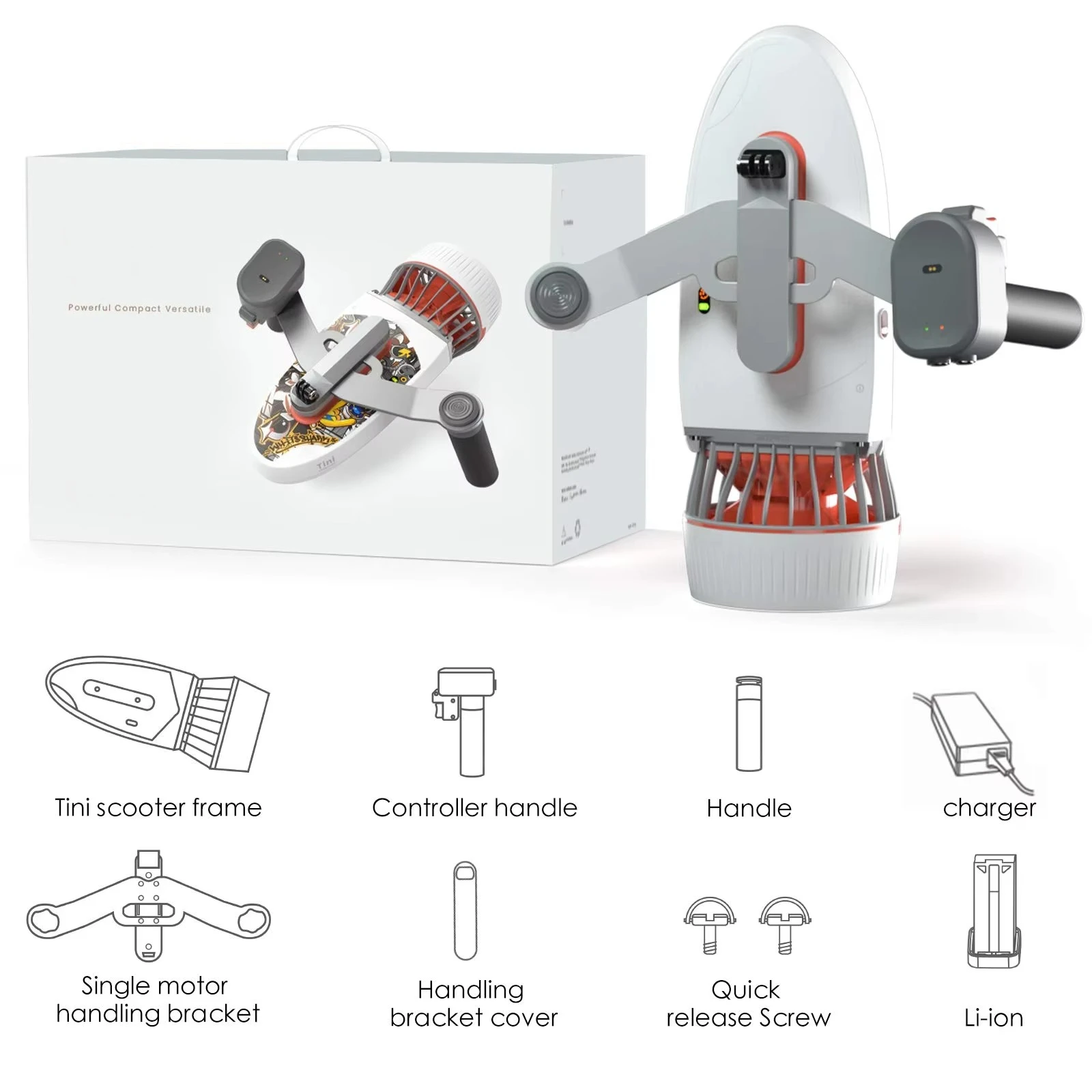 Scooter Submarino Eléctrico de - Brushless Motor reseña y precio