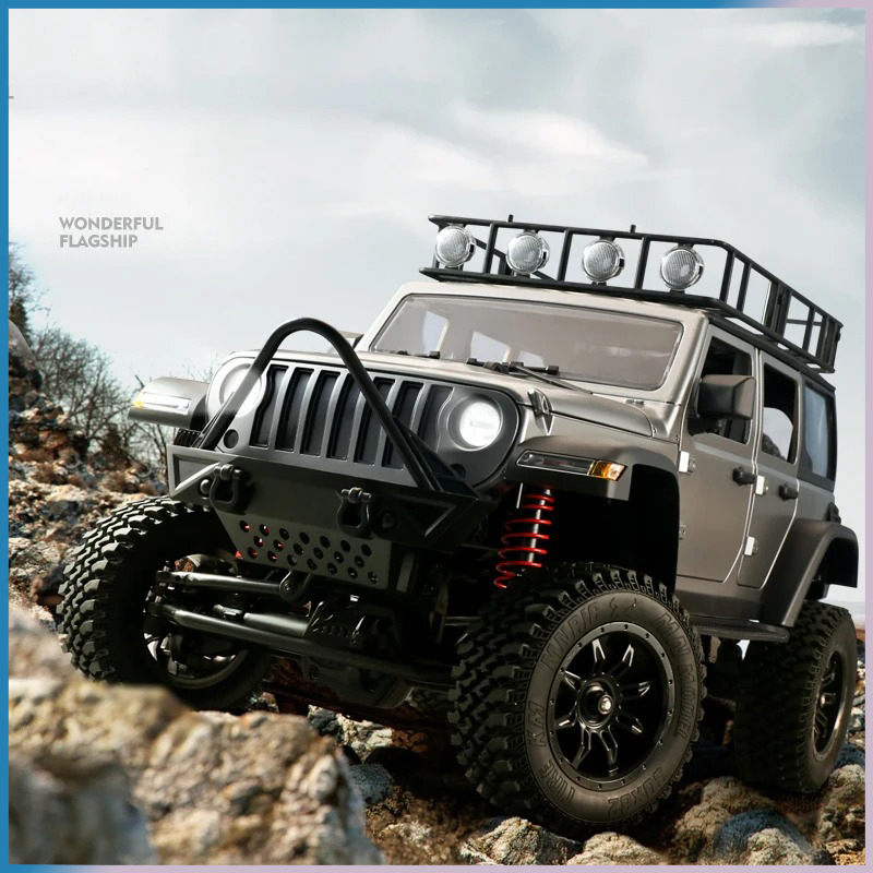 Coche RC Crawler 4x4 MN128 2.4 - Drone Lidi Rc reseña y precio