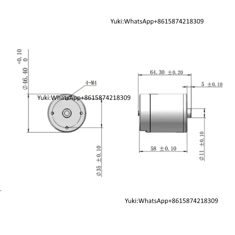 Motor Sumergible de 24V y 9kg  - Brushless Motor reseña y precio