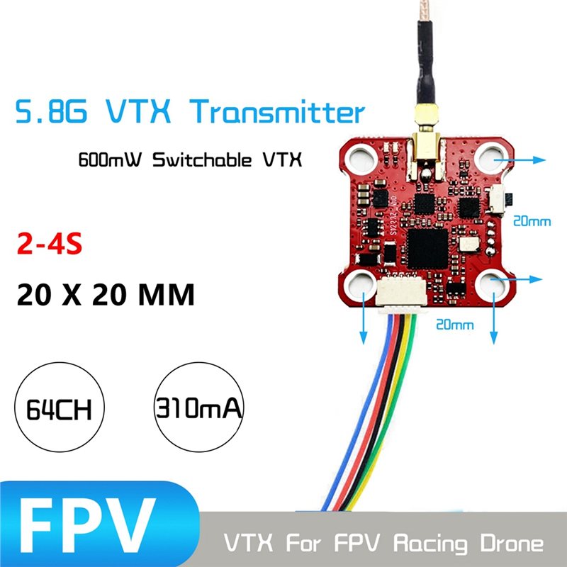Módulo de transmisión de señal - Analog Fpv Transmitter reseña y precio